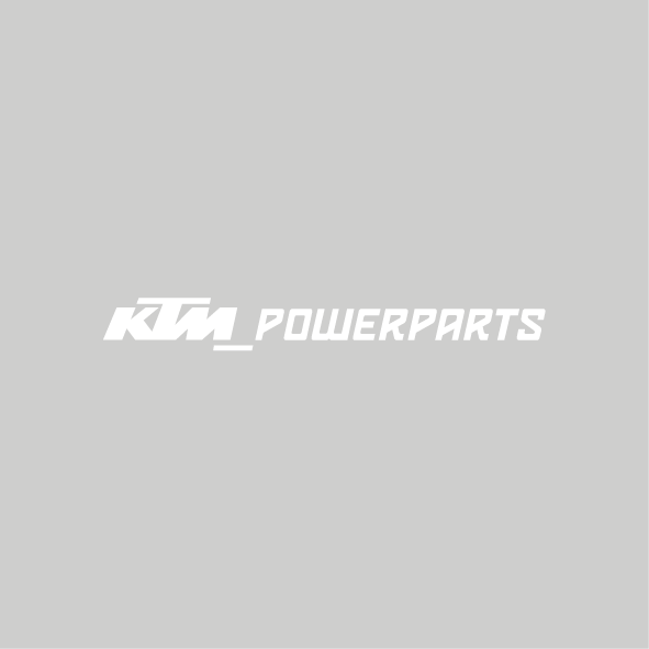 Adesivo Ktm powerparts Prespaziato (2pz)