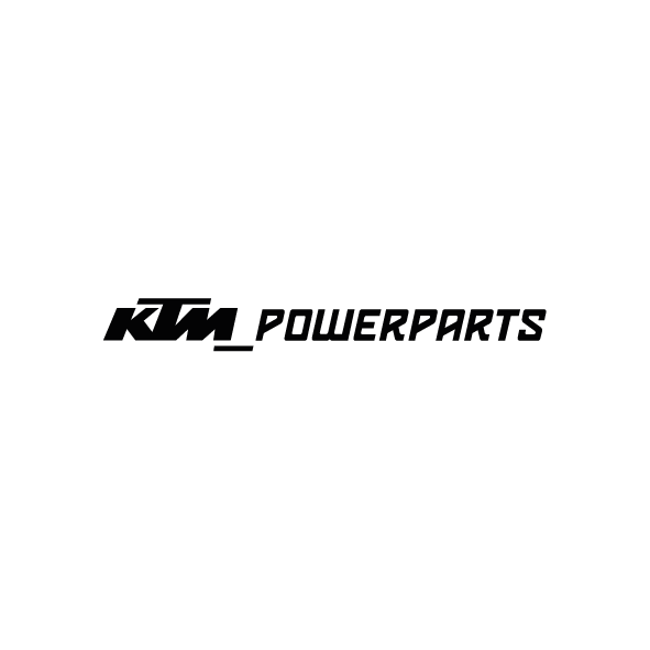 Adesivo Ktm powerparts Prespaziato (2pz)