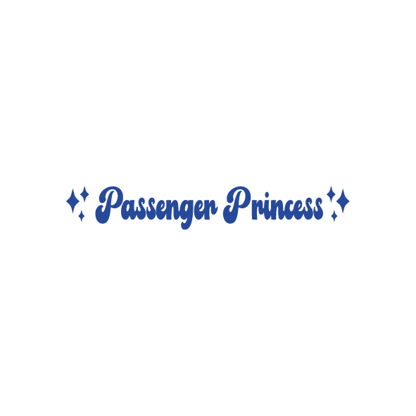 Adesivo Passenger Princess Prespaziato (2pz)