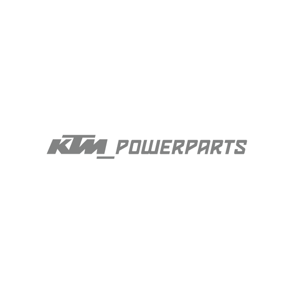 Adesivo Ktm powerparts Prespaziato (2pz)