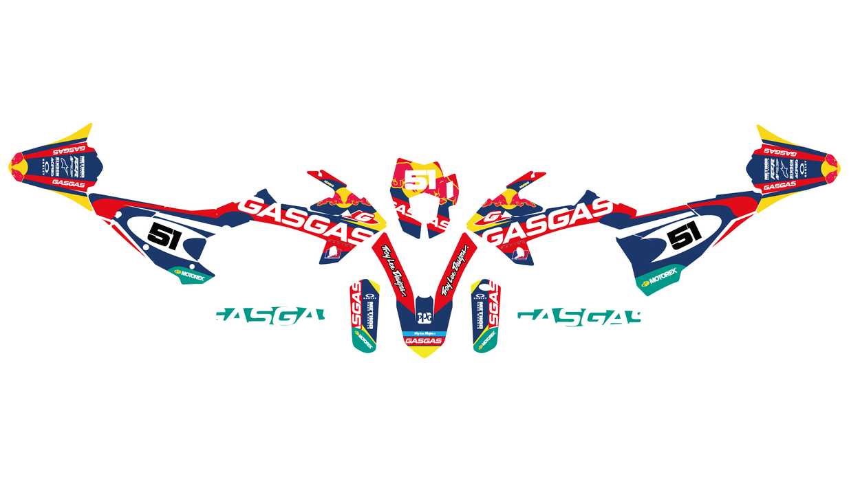 Grafiche Red Bull - Gas Gas